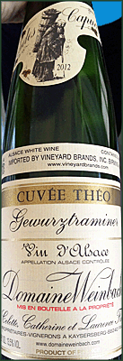 Weinbach 2012 Cuvee Theo Gewurztraminer