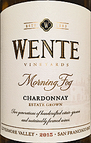 Wente 2015 Morning Fog Chardonnay