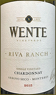 Wente 2015 Riva Ranch Chardonnay