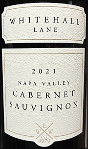 Whitehall Lane 2021 Napa Valley Cabernet Sauvignon