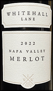 Whitehall Lane 2022 Merlot