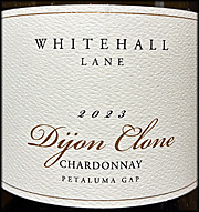Whitehall Lane 2023 Dijon Clone Chardonnay
