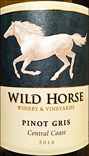 Wild Horse 2014 Pinot Gris