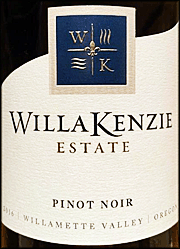 WillaKenzie 2016 Willamette Valley Pinot Noir