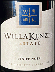 WillaKenzie 2019 Pinot Noir