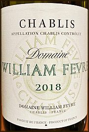 William Fevre 2018 Chablis Domaine
