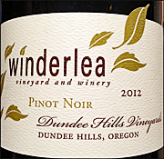 Winderlea 2012 Dundee Hills Vineyards Pinot Noir