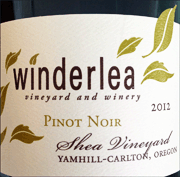 Winderlea 2012 Shea Vineyard Pinot Noir
