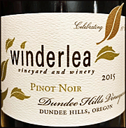 Winderlea 2015 Dundee Hills Vineyards Pinot Noir