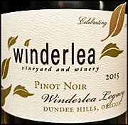 Winderlea 2015 Legacy Pinot Noir