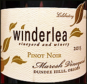 Winderlea 2015 Maresh Pinot Noir
