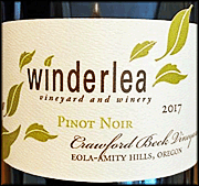 Winderlea 2017 Crawford Beck Pinot Noir