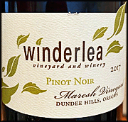 Winderlea 2017 Maresh Pinot Noir