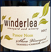 Winderlea 2017 Shea Pinot Noir