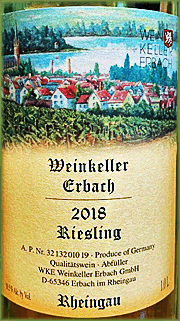 Winzer Von Erbach 2018 Weinkeller Erbach Riesling