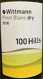 Wittmann 2018 100 Hills Pinot Blanc