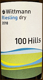 Wittmann 2018 100 Hills Riesling