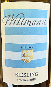 Wittmann 2019 Trocken Riesling