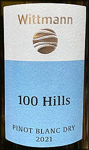 Wittmann 2021 100 Hills Pinot Blanc