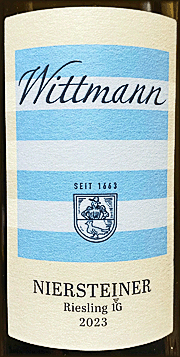 Wittmann 2023 Niersteiner 1G Riesling