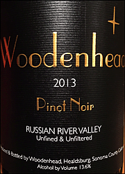 Woodenhead 2013 Russian River Vineyard Pinot Noir