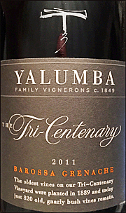 Yalumba 2011 The Tri-Centenary Grenache