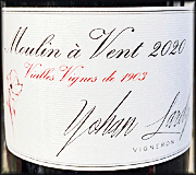Yohan Lardy 2020 Moulin a Vent Vieilles Vignes de 1903