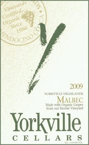 Yorkville Cellars 2009 Malbec