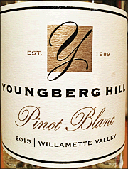 Youngberg Hill 2015 Pinot Blanc