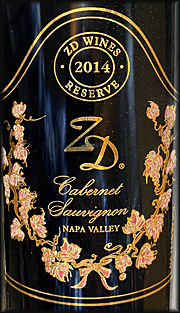 ZD 2014 Reserve Cabernet Sauvignon