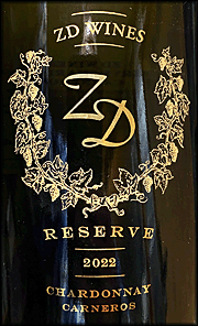 ZD 2022 Reserve Chardonnay