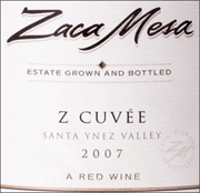 Zaca Mesa 2007 Z Cuvee