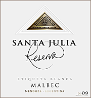 Santa Julia Reserva Malbec