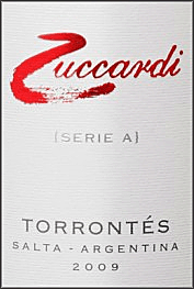 Zuccardi 2009 Serie A Torrontes