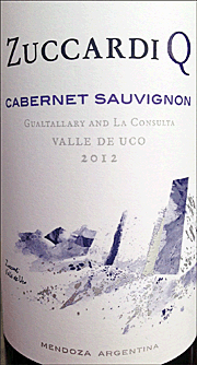 Zuccardi 2012 Q Cabernet Sauvignon