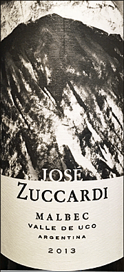 Zuccardi 2013 Jose Zuccardi Malbec