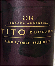 Zuccardi 2014 Tito