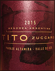 Zuccardi 2015 Tito