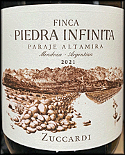 Zuccardi 2021 Finca Piedra Infinita Malbec