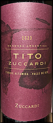 Zuccardi 2023 Tito Malbec
