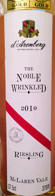 d'Arenberg 2010 The Noble Wrinkled Riesling