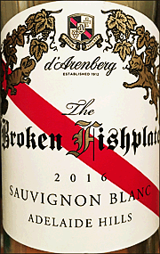 d'Arenberg 2016 The Broken Fishplate Sauvignon Blanc