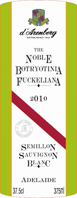 d'Arenberg 2010 Noble Botryotinia Fuckeliana