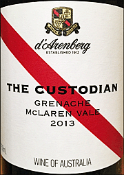 d'Arenberg 2013 Custodian Grenache