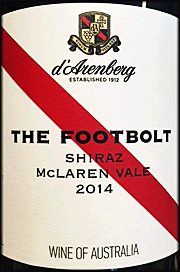 d'Arenberg 2014 Footbolt Shiraz