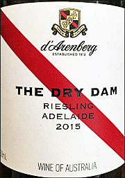d'Arenberg 2015 Dry Dam Riesling